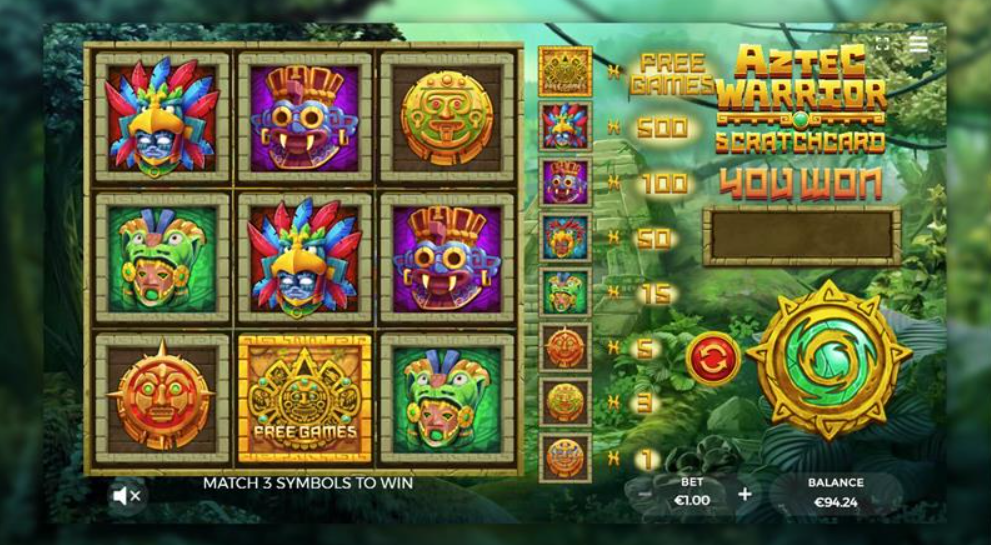 Aztec Warrior game slot
