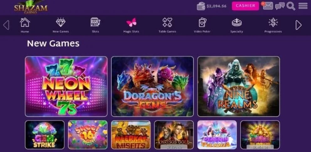 Shazam Casino Games Electrify Your Entertainment Journey